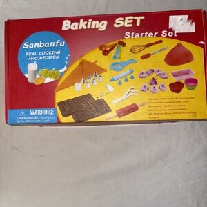 Real Cooking Baking Set For Kids 40 piece NEW